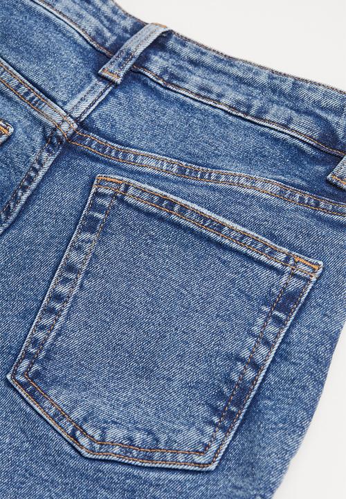 H&M - Skinny high jeans - denim blue