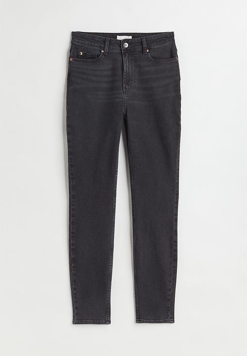 H&M - Skinny high jeans - dark grey