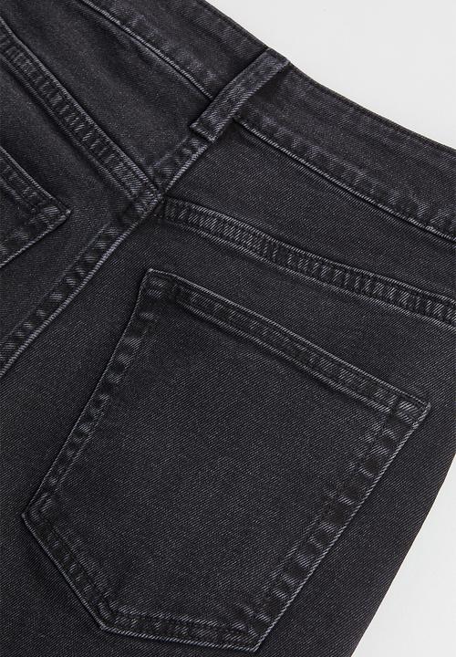 H&M - Skinny high jeans - dark grey