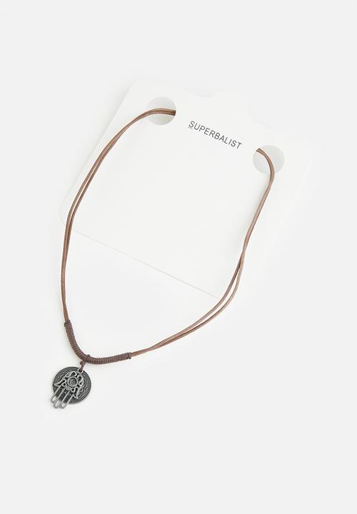 Superbalist - Naim necklace set - brown