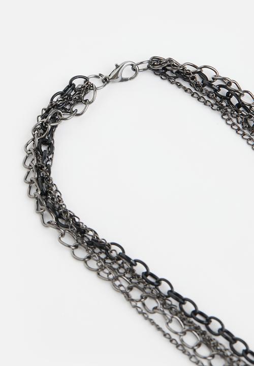 Superbalist - Sean necklace set - silver