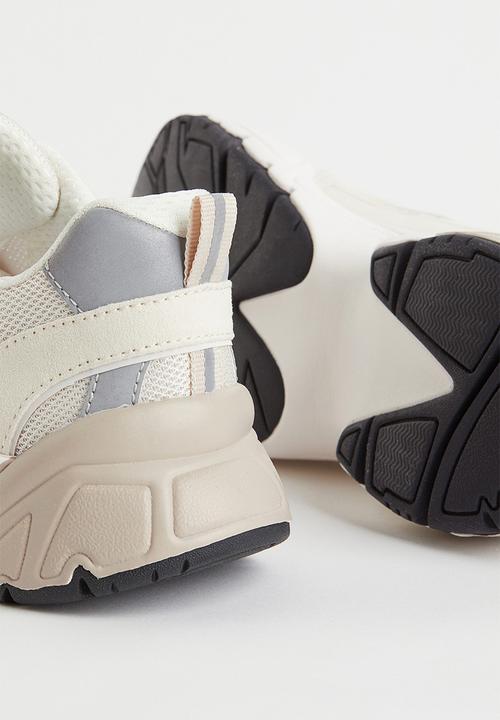 H&M - Chunky trainers - light beige