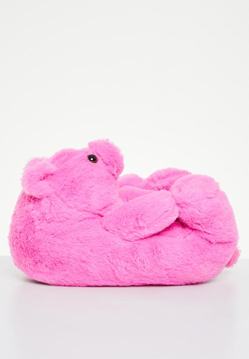 Public Desire - Moxy bear slipper - pink