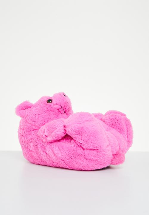 Public Desire - Moxy bear slipper - pink