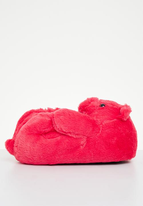 Public Desire - Moxy bear slipper - red