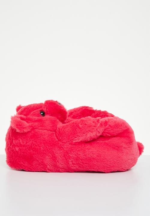 Public Desire - Moxy bear slipper - red