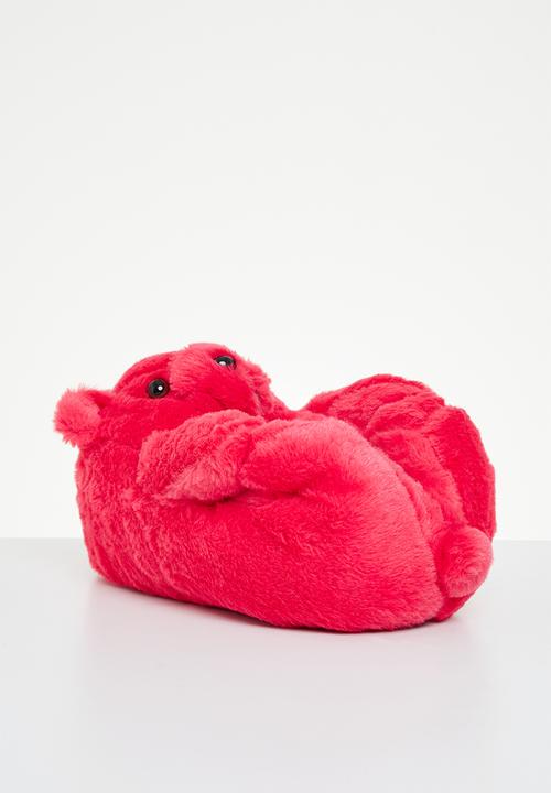 Public Desire - Moxy bear slipper - red