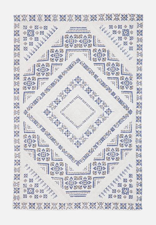 Sixth Floor - Agatha printed rug - multi