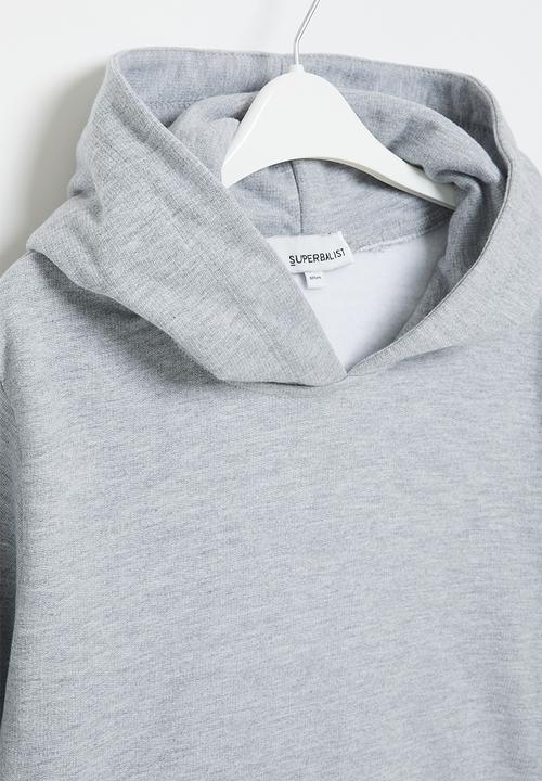 Superbalist - Girls basic hoodie - ice melange