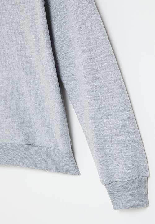 Superbalist - Girls basic hoodie - ice melange