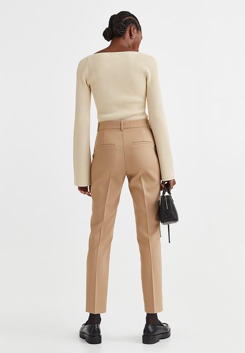 H&M - Cigarette trousers - beige