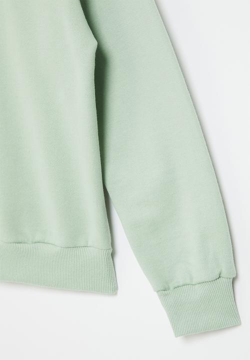 Superbalist - Girls basic hoodie - sage