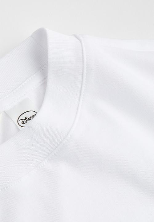 H&M - T-shirt with a motif - white/mickey mouse