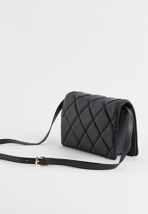 H&M - Quilted shoulder bag - black