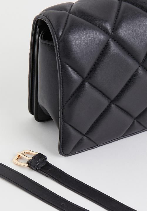 H&M - Quilted shoulder bag - black