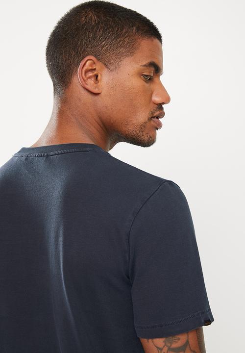 Superdry. - Workwear pocket tee - super dark navy