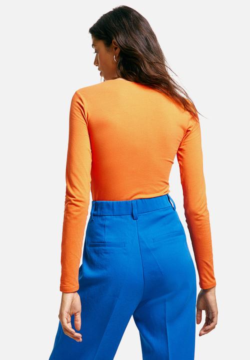 H&M - Cut-out thong body - orange