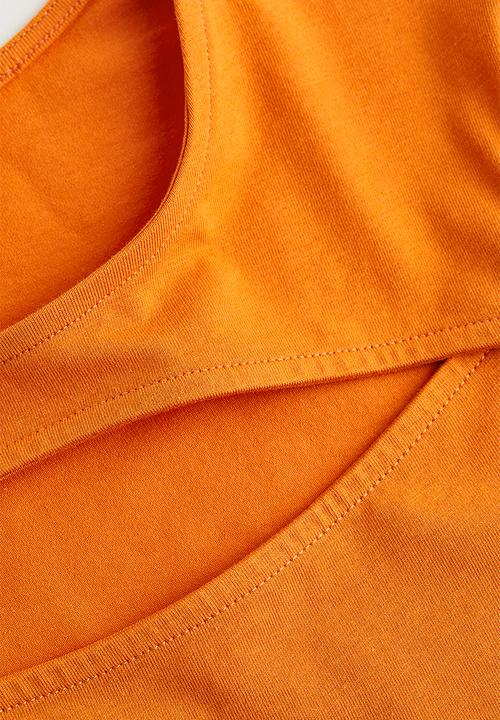 H&M - Cut-out thong body - orange