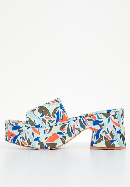 Superbalist - Farah block mule - multi blue