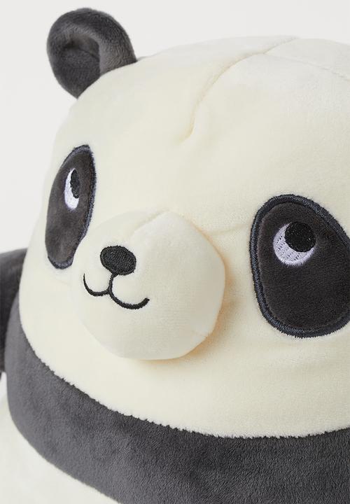 H&M - Extra-soft soft toy - white/black