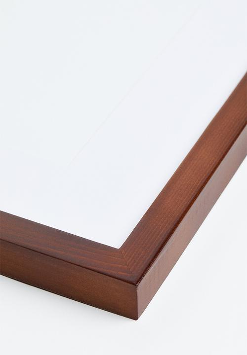 H&M - Wooden frame - brown I