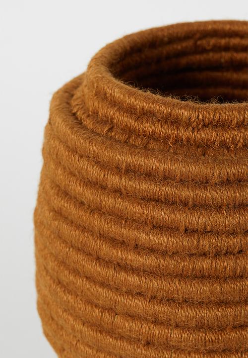 H&M - Basket with a lid - brown/multi