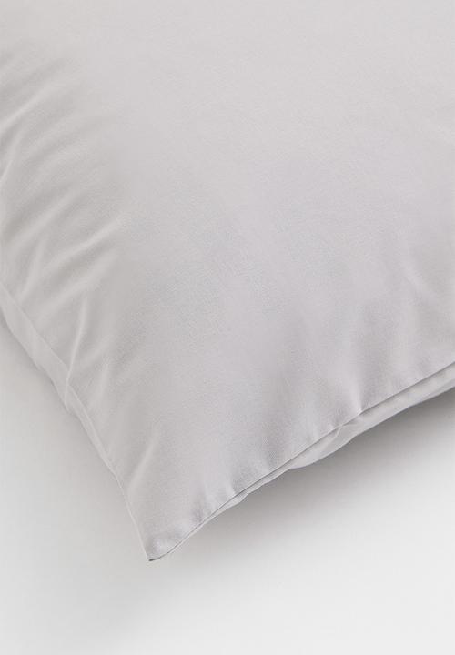 H&M - Cotton pillowcase - grey I