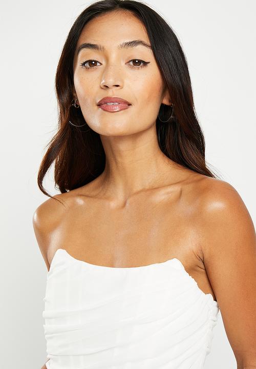 dailyfriday - Mesh corset - white