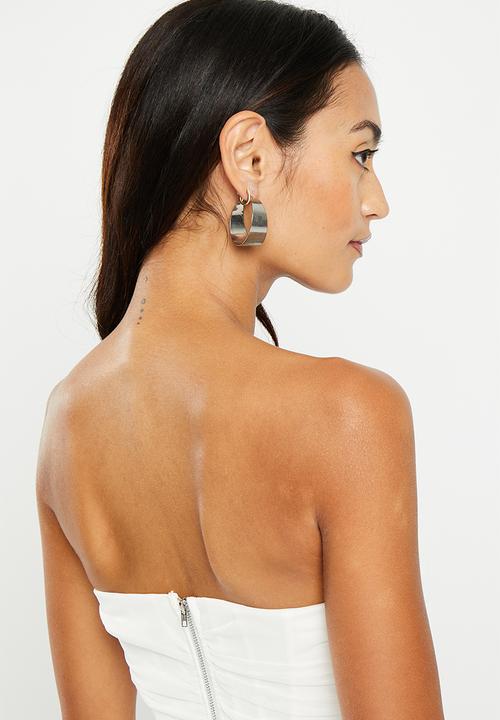 dailyfriday - Mesh corset - white