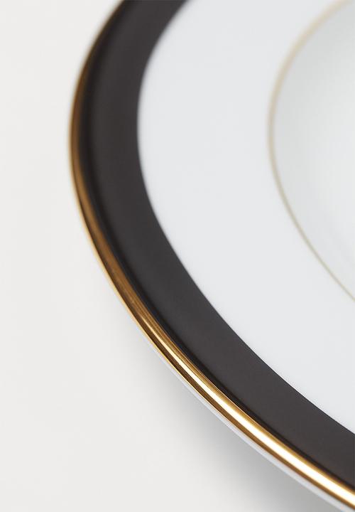 H&M - Porcelain plate - white/multi