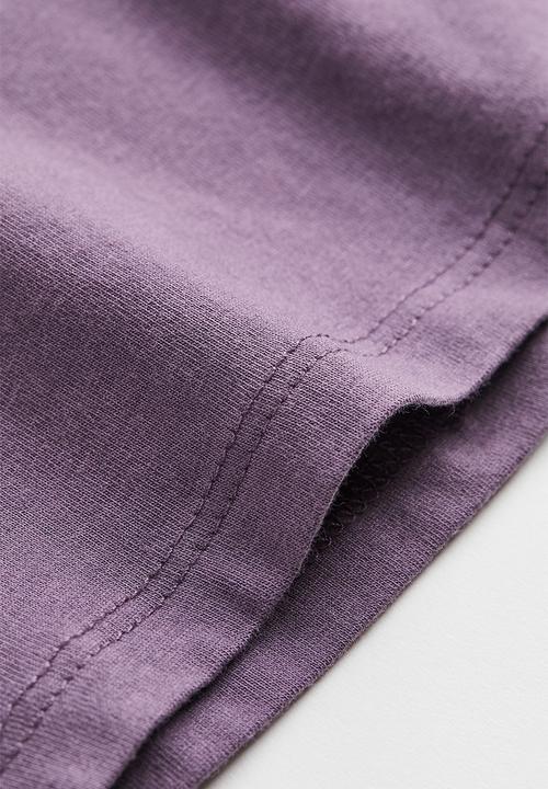 H&M - Long-sleeved jersey top - purple
