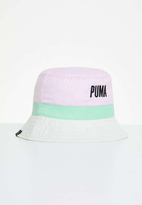 PUMA - Prime bucket hat - lavender fog-mist green-swxp