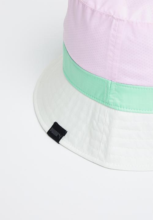 PUMA - Prime bucket hat - lavender fog-mist green-swxp