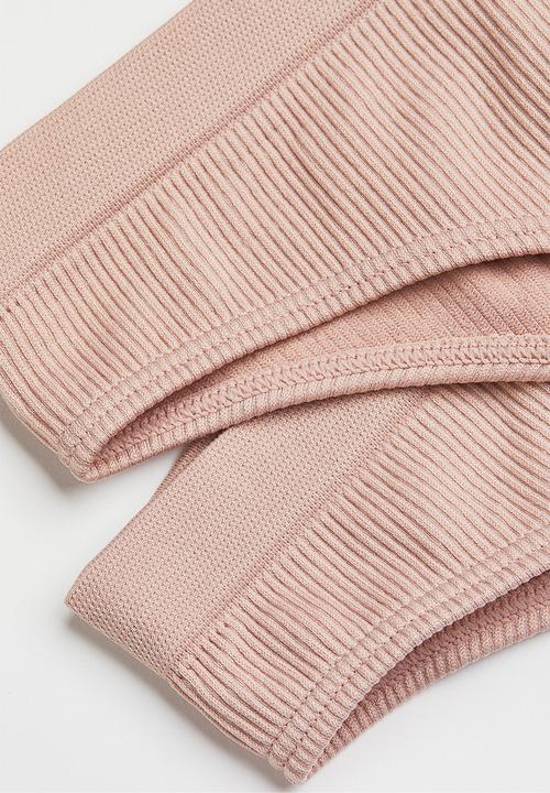 H&M - 2 Pack seamless briefs - powder pink