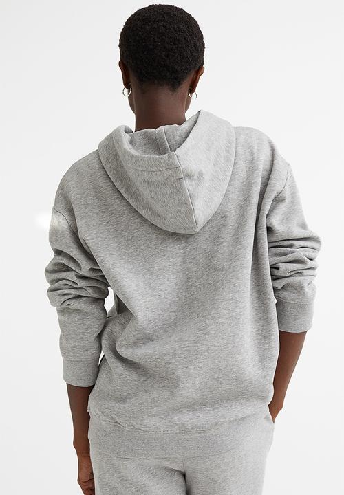 H&M - Hooded top - light grey marl