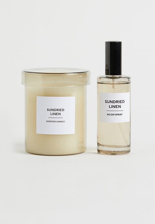H&M - Scented candle in glass holder - beige