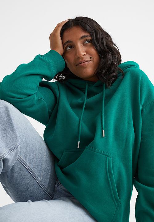 H&M - Hooded top - green