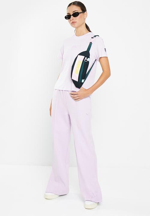 PUMA - Ferrari style pants women - spring lavender