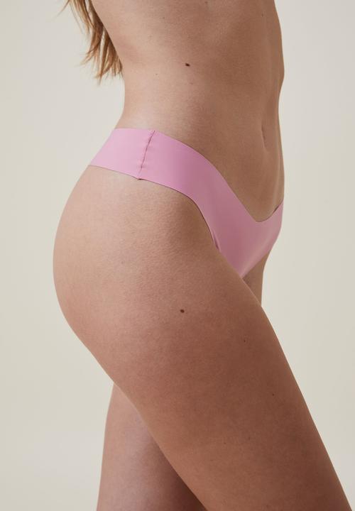 Cotton On - The invisible g-string brief - sea pink