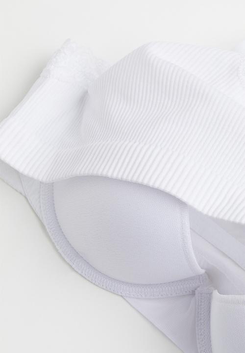H&M - Seamless push-up bra - white