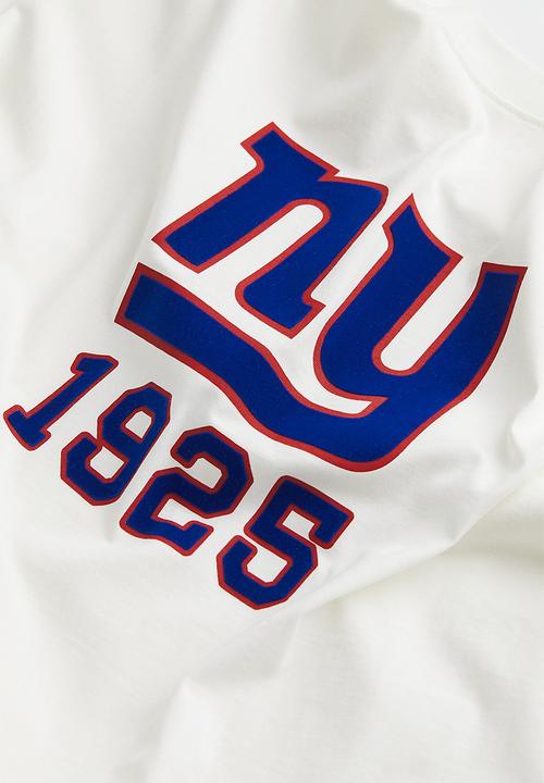 H&M - Oversized printed T-shirt - cream/nfl