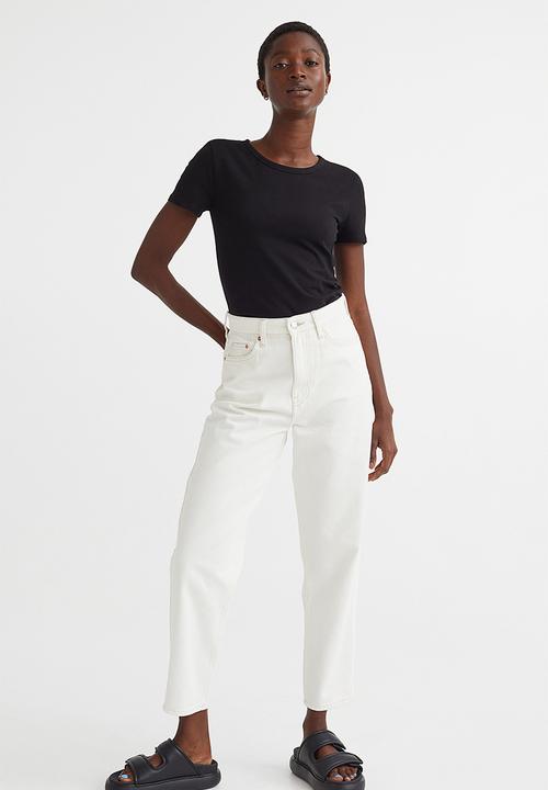 H&M - Jersey top - black