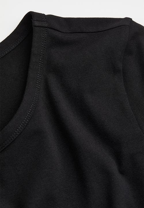 H&M - Jersey top - black