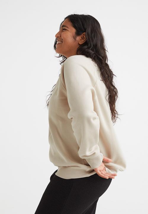 H&M - Sweatshirt - light beige