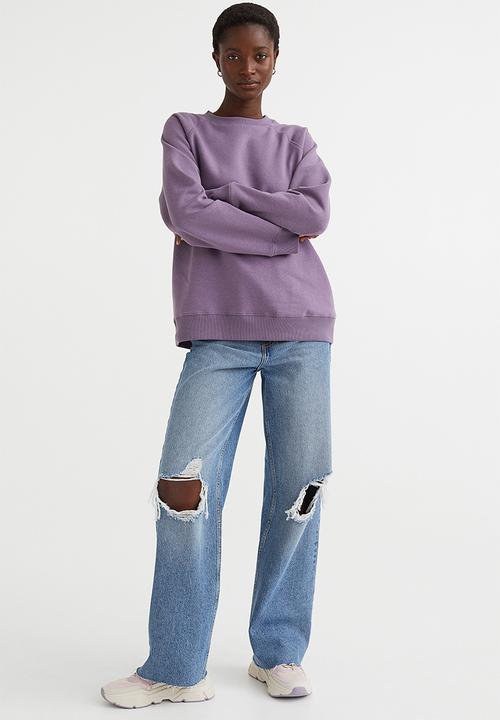 H&M - Sweatshirt - purple