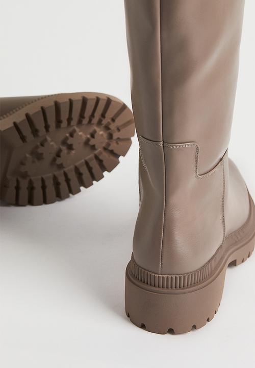 H&M - Knee-high boots - greige