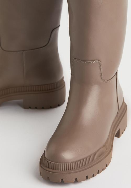 H&M - Knee-high boots - greige