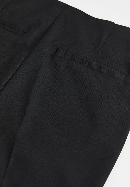H&M - Flared trousers - black