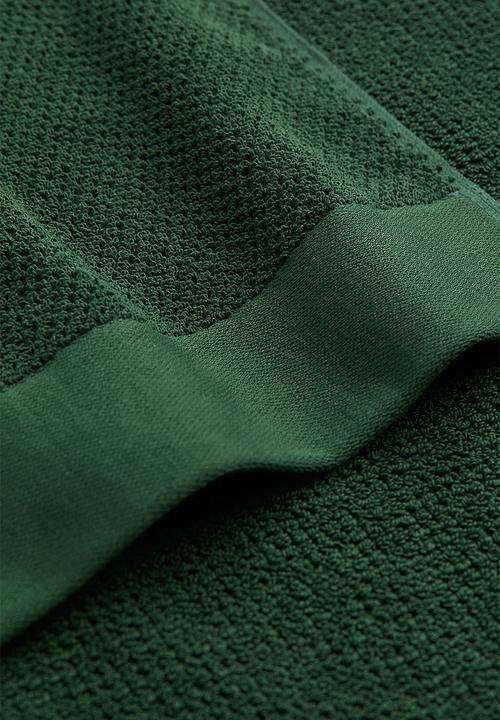 H&M - Cotton terry hand towel - green