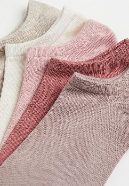 H&M - 7 Pack trainer socks - multi